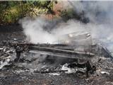 Explosion d'une caravane chemin de la Forêt