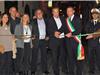 Les élus italiens aux côtés du président des Amis du Jumelage et de l'élu au jumelage