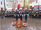 Sainte Barbe : la pluie n’a pas empêché l’émotion