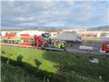 Spectaculaire carambolage sur l’A50 : deux blessés