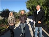 Ferdinand Bernhard et Laetitia Quilici en campagne à Ollioules