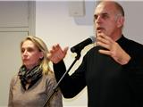 Réunion sur la sécurité avec Ferdinand Bernhard et Laeticia Quilici