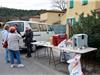 L'élue Christiane Giordano offre le café