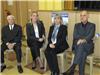 C'était lors du grand meeting à la Salle des Fêtes d'Ollioules : de gauche à droite, Richard Tognetti (suppléant), Laetitia Quilici (titulaire élue), Isabelle Decitre (suppléante) et Ferdinand Bernhard (titulaire, réélu)