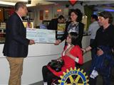 Le Rotary Club La Seyne Cap Sicié récolte plus de 5000 euros pour « Le Sourire de Lucie »