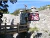 L'entrée du fort aux couleurs des JSP