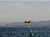 Canadairs en exercice ce matin