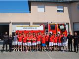 Les Jeunes Sapeurs Pompiers  en examen