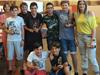 L'équipe vice championne du Var U13 avec Mme Rostagno (à g.)