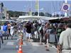 L'été arrive: grosse affluence ce matin au marché du Brusc