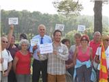 Une marche contre la LGV Paca