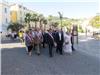 Elus et associations patriotiques en cortège vers le Monuments aux Morts