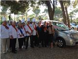 Les Disciples d'Escoffier offrent une Kangoo aux Lauriers Roses