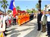 Mr Mazoyer au drapeau