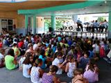 Concert de la Société  Philarmonique La Six-Fournaise à l’école élémentaire Reynier