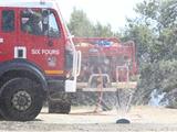 Incendie maîtrisé à Bandol, un  pompier légèrement blessé