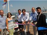 Inauguration de la panne brise-clapot