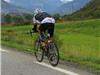 Benjamin Raffis avant le col de l'Izoird.