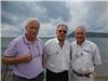 Le président du CSMS Plongée Philippe Martinencq, le président du Codep 83 Patrick Despinoy et le vice-président et futur président Pierre Trape.