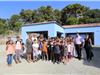 L'image la plus emblématique de cette rentrée : la PREMIERE à l'école privée Sainte Geneviève construite dans le quartier de la Castellane.