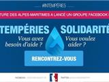 Solidarité envers les sinistrés des Alpes Maritimes