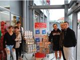 Carrefour Market  donne aux Restos du coeur