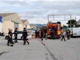 Exercice incendie grandeur nature chez Biorythme