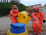 Formation aux  risques chimiques plage de la Coudoulière