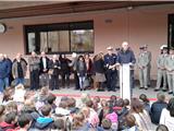 Les écoliers de Sanary remettent 200 colis de Noël aux soldats Français