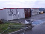 Acte de vandalisme sur le parking de la base nautique