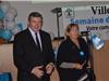 Le Maire, Robert Bénéventi, aux côtés de Rosine Girard, présidente pour le Var d'Unicef France