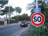 Retour aux 50 km/h sur la corniche de la Coudoulière