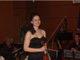 Le talent de la violoniste Audrey Irles a comblé le public de Carpe Diem