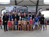 Le président de la Fédération Française de Natation en visite à Six-Fours