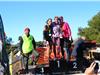 Le podium des féminines du 16 km