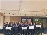 Les Jeunes Sapeurs Pompiers de Sanary-sur-mer font preuve de solidarité.