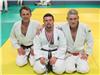 Olivier, Bastien et Hecto MARINO Professeur de Judo et Artiste Peintre.Dojo Cap Sicie. ©J-B.Ritter
