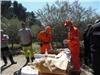 Les agents communaux aux jardins des oliviers