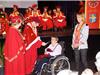 Remise de don à Madame Baudin, Conseillère Municipale de la Seyne Sur Mer, en charge du handicap.
