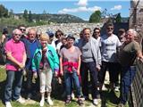 Les choristes sur les traces du Moulin de Palisson