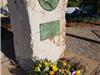 Le monument situé à St Elme. 