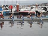 Les championnats de la Méditerranée d’aviron de mer au Brusc