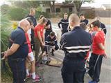 Le stage départemental d'animateur de Jeunes Sapeurs Pompiers se déroule à Six Fours