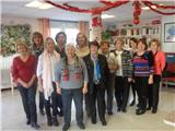 Le Inner Wheel Club de Bandol offre la Galette des Rois aux membres du foyer Les Acacias