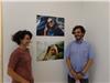 La toulonnaise Sandy Ott et le persan Zagros Merkhian, artistes émergents de l'Ecole supérieure d'art et de design de TPM.