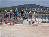 Poste de relevage des Baux : visite de chantier