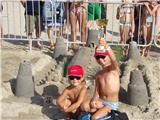 Concours de châteaux de sable : les enfants à l'honneur