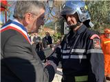 Une cérémonie de la Sainte Barbe émouvante