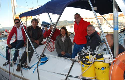 Six mois de périple à venir pour le bateau l'Ange de mer et son équipage.