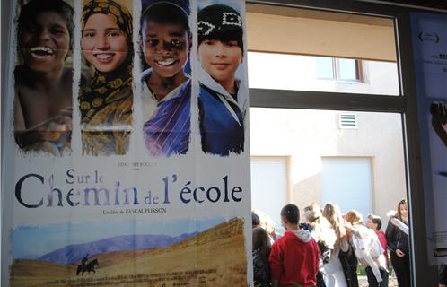 Les collégiens ont inauguré le festival à Six-Fours